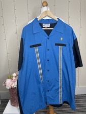 Cruisin USA Bowling Shirt Blue