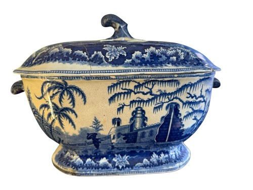 Vintage blue white - vintage,