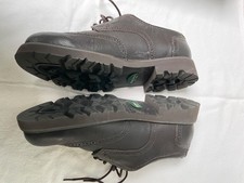 Mens Barbour Chester lace up leather shoes Brown Brogue Size 8/42 Used