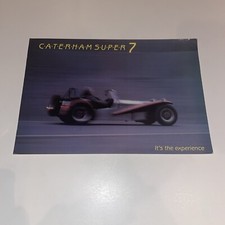 CATERHAM SUPER 7 BROCHURE