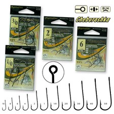 Hooks for Cheburashka Weights Wide Gape Weedless Soft Lure Bait Drop Shot