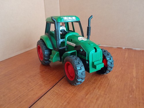 Farm tractor with - farm, driver