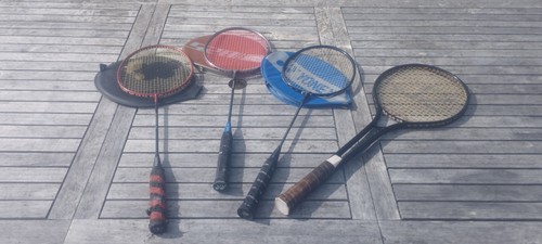 Mixed badminton rackets - badminton, &