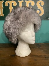 Vintage grey real Sheepskin