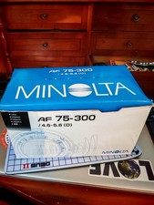 Konica Minolta Minolta AF 75-300mm f/4.5-5.6 D AF Lens (Silver)