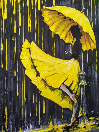 Art 122 original painting oil - painting,