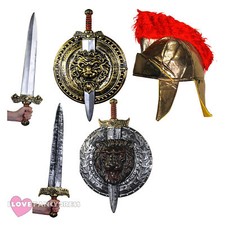ROMAN HELMET SWORD SHIELD TOY