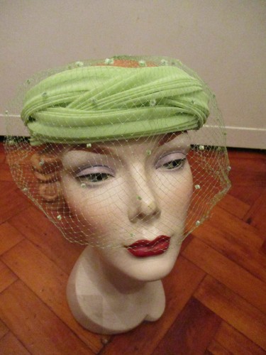 Vintage 1940s hat - 1940s,