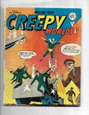 Creepy Worlds #105 1960's