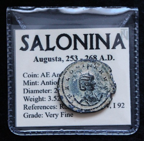 Roman salonina antoninianus - roman,