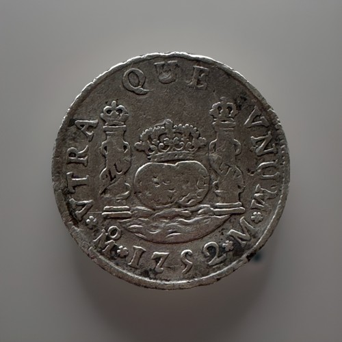 1752 silver mexico reales - 1752, 2