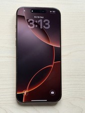 Apple iPhone 16 Pro Max 256GB Deset Titanium Unlocked Boxed Excellent Condition