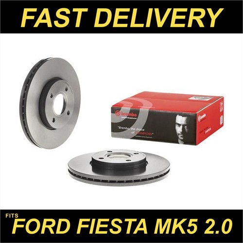 Brake discs pair vented - vented, for