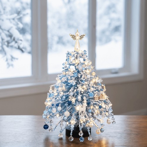 Diy beaded christmas tree kit - christmas,