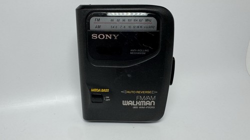 Sony cassette walkman fx313 - cassette, wm-fx313