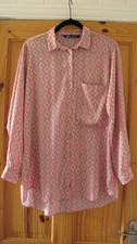 ZARA Chain Print Satin