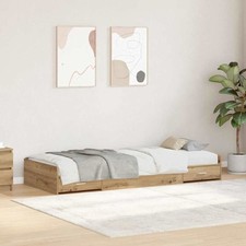 Bed Frame with Drawer &