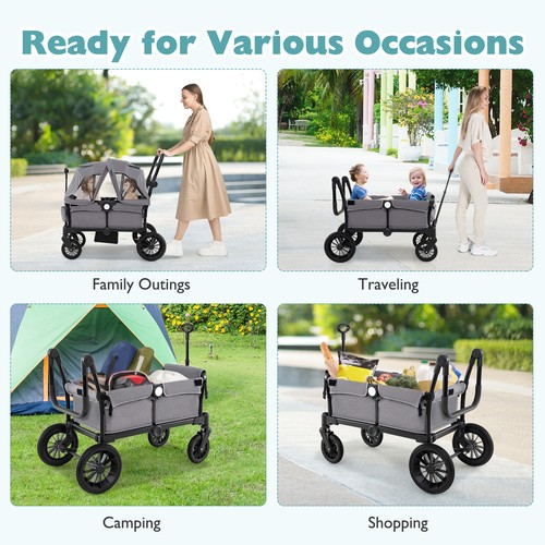 Adjustable handle wagon - handle,