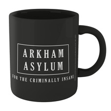 Official Batman Core Arkham Asylum Mug - Black