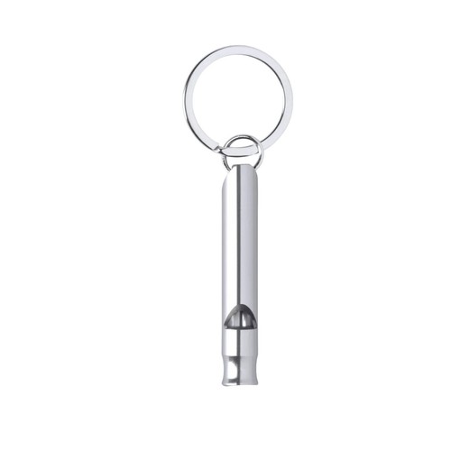 Colourful metal sports whistle - metal,