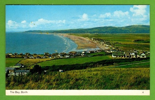038406 postcard borth - postcard,