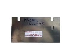 Blade X 2 23cm X 8cm  Sinex & SPE MS230 Floor Tile Machine, 1.6mm Thick Blade