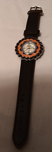Boxed strada black strap watch - boxed,
