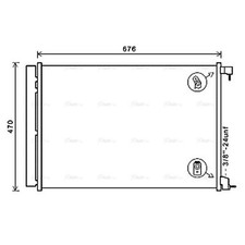 Air Con Condenser For Mercedes