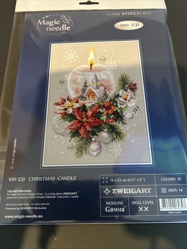 Magic needle cross - cross, stitch