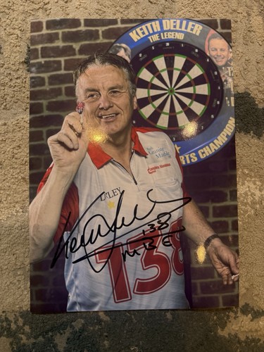 Keith deller signed - signed, photo