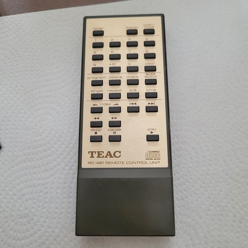 Teac 481 remote control - rc-481,