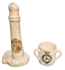 Antique Isle of Man Crested