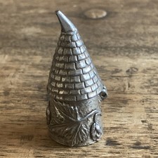 Warwick Models Pewter Thimble Witch’s House with Hinged Roof by Stephen Frost 