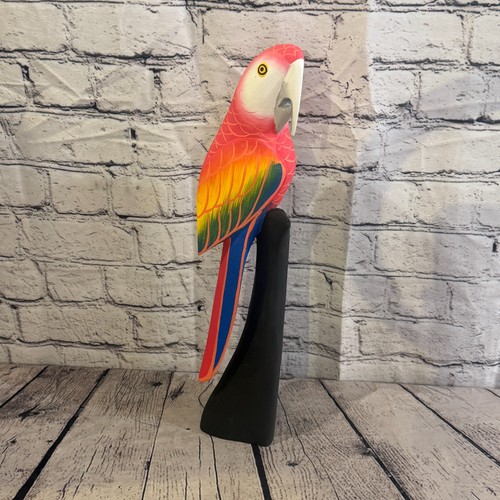 40cm bright red parrot bird - 40cm,