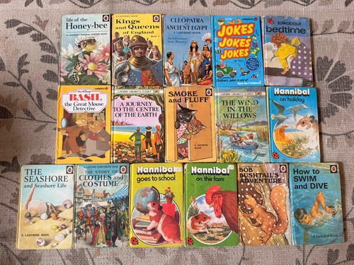 16x vintage ladybird books - vintage,