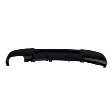 Gloss Black Rear Diffuser Twin