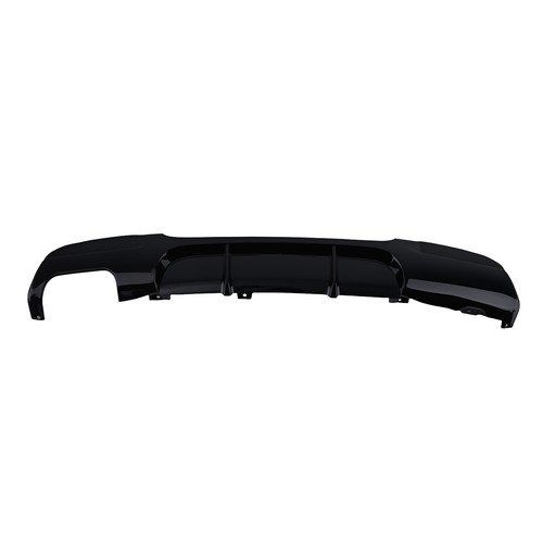 Gloss black rear diffuser - rear,