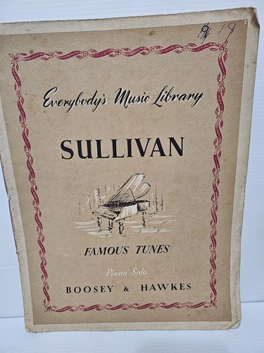 Antique sullivan famous tunes - antique,
