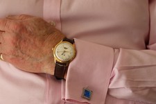 Pierce Moonphase Wristwatch – 1950s, Manual Movement, Perpetual Calendar, Ste...