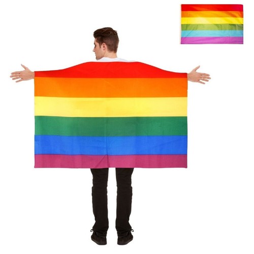 Gay pride rainbow flag - gay, cape