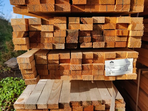 Timber battens - battens, 2"x1"