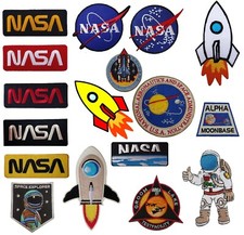 NASA  Embroidered Iron On Sew