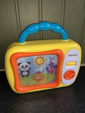 Hapello Musical TV Television Children’s Baby Wind Up Toy Brahms Lullaby Music