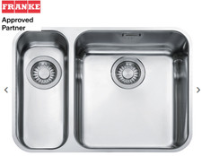Franke Largo Kitchen Sink 1.5 Bowl Undermount  LAX 160 36-16 Stainless Steel 122