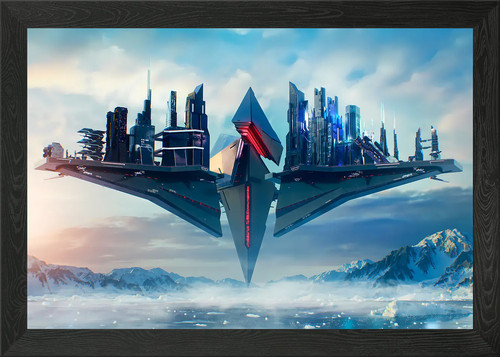 Future modern city - modern, concept