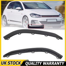Front Bumper Lip Lower Splitter Spoiler Trim L&R For VW Golf MK7 GTI 2013-2017
