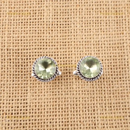 Natural green amethyst 925 - green,