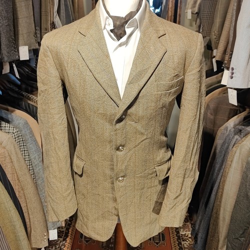 Vintage mens 42s tweed - 42s, brown