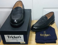 Trickers Men's Black Box Calf