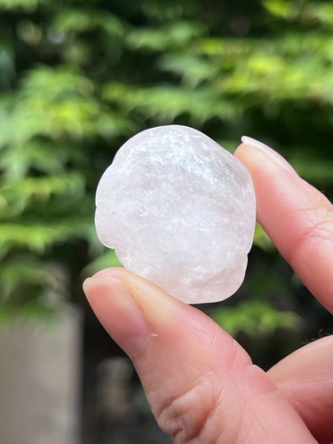 Pink danburite crystal - pink, gemmy